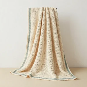 Cloudline Crochet Throw