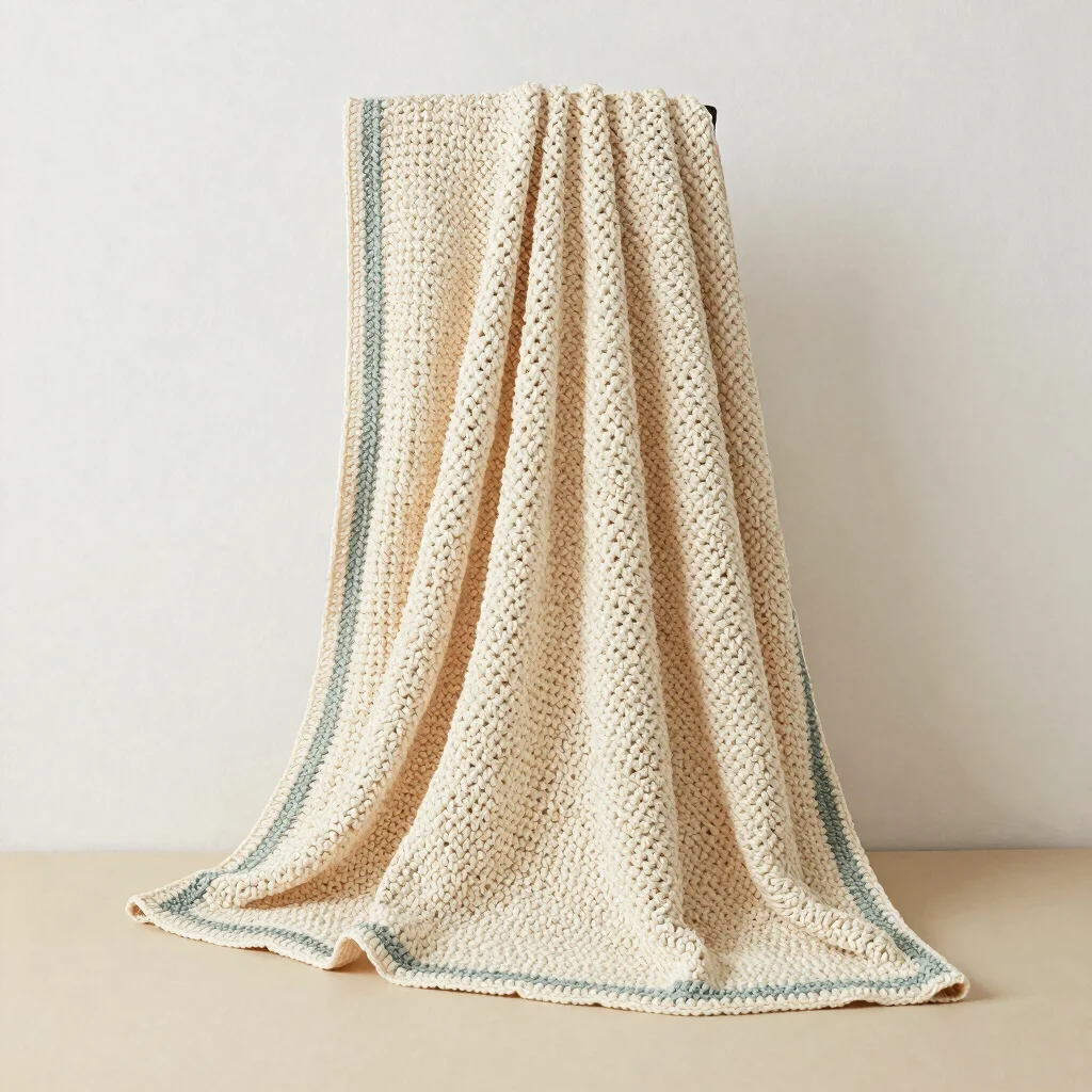 Cloudline Crochet Throw